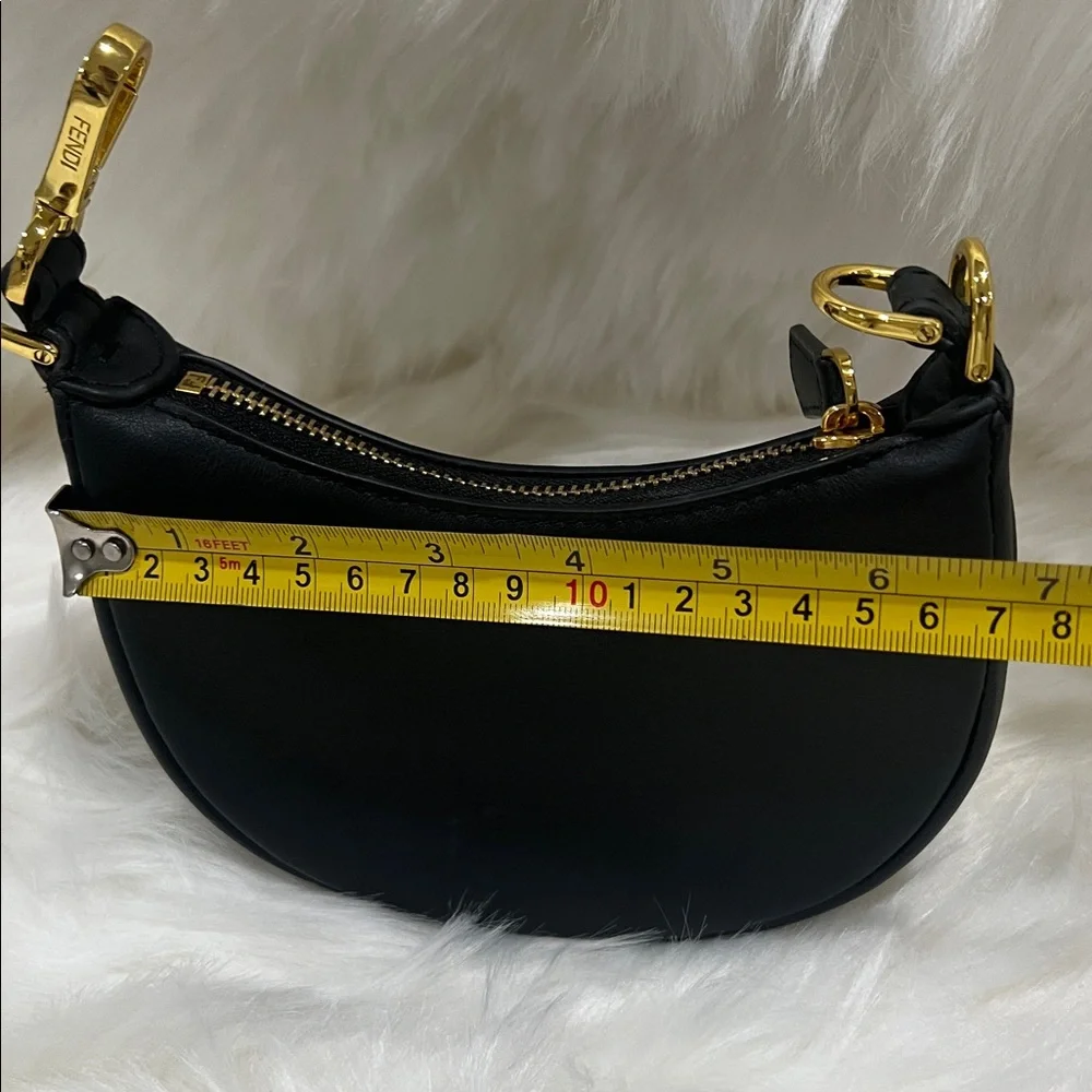 SOLD FENDI Nano Fendigraphy Black Leather $1,199 OBO - Picture 10 of 14